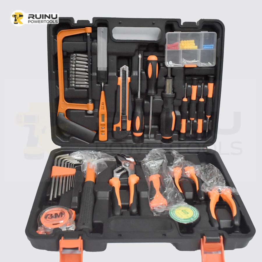 Household Tool Kit with Hacksaw
