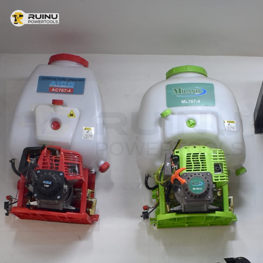 Knapsack Power Sprayers (Aico and Milano)