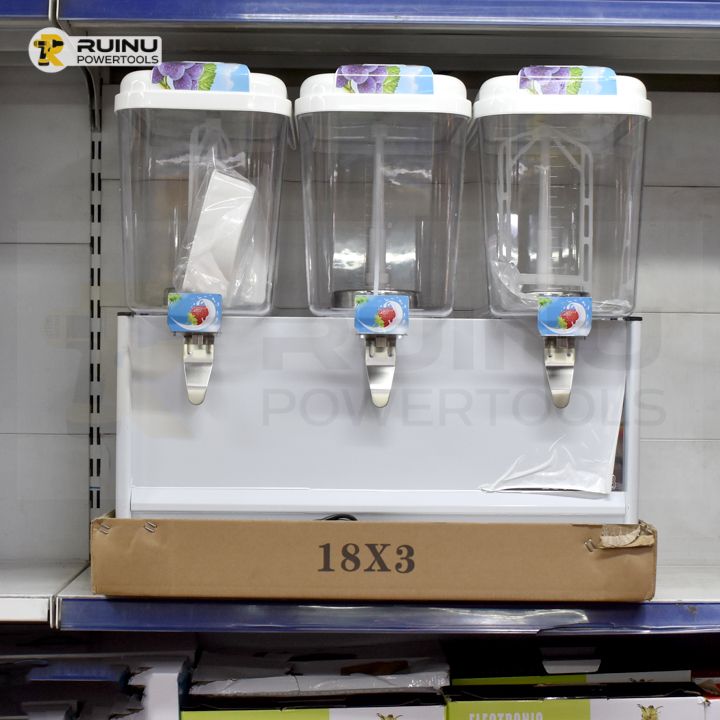 Triple Juice Dispenser 3 x 18L