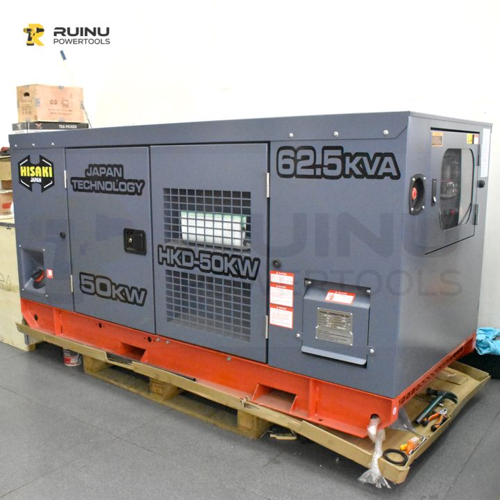 Hisaki HKD-50KW 62.5kVA Diesel Generator, Generators & Engines