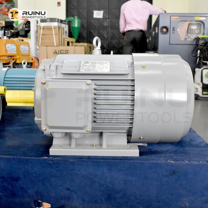 Three-Phase Electric Motor (Grey)