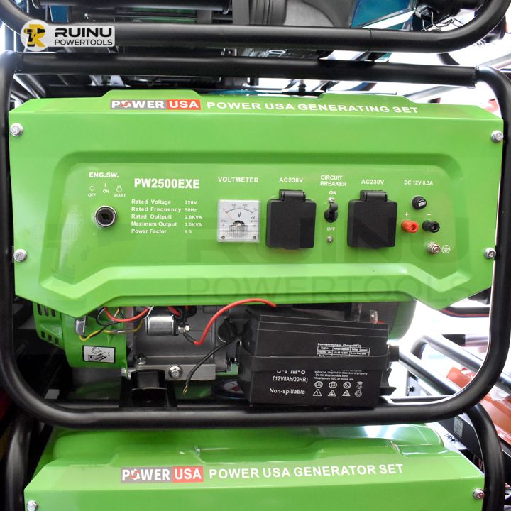 Power USA PW2500EXE Petrol Generator, Generators & Engines