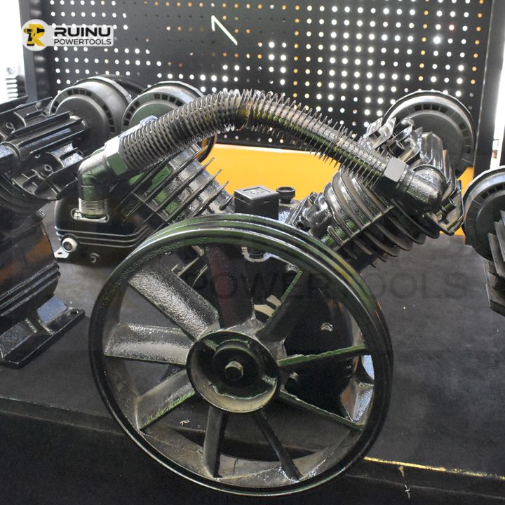 Air Compressor Pump Head (Twin Cylinder)