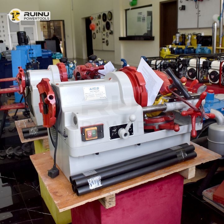 Aico Electric Pipe Threading Machine, Power Tools & Machinery
