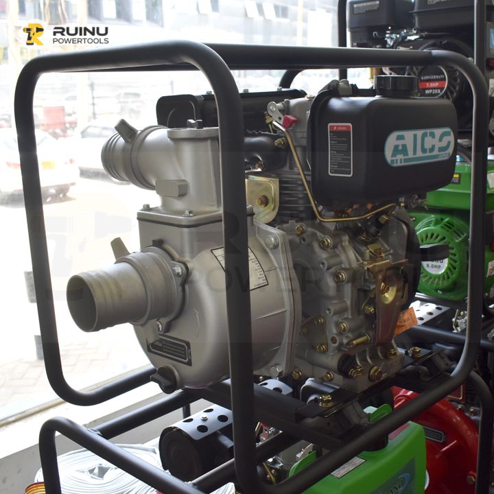 Aico Diesel Water Pump (Silver Frame)