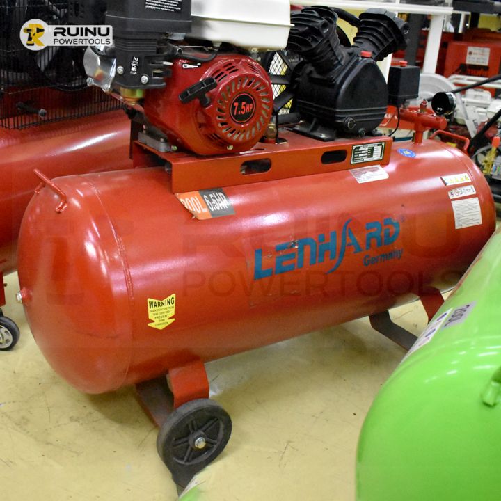Lenhard 300L Petrol Air Compressor