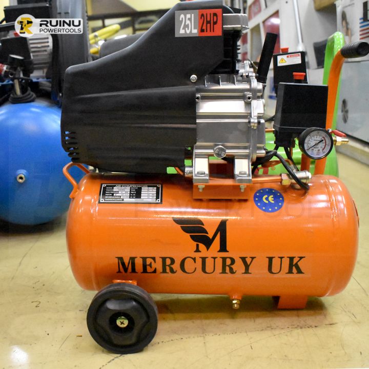 Mercury UK 25L 2HP Air Compressor