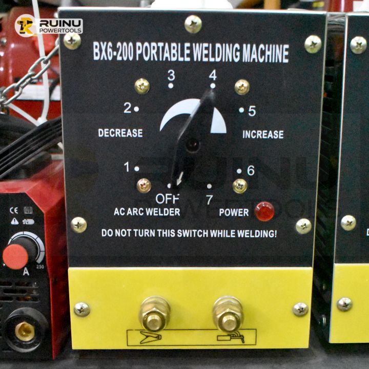 BX6-200 Portable AC Arc Welder