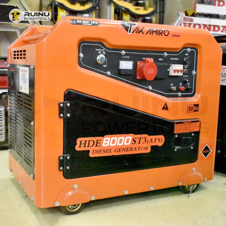 Takahiro HDE8000ST3 Silent Diesel Generator, Generators & Engines