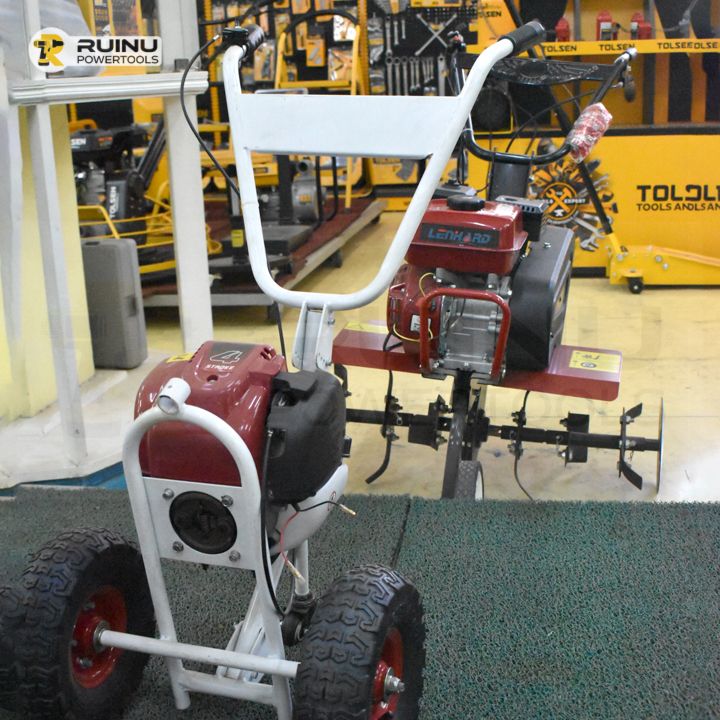 Lenhard Mini Tiller (White Frame), Agricultural Equipment