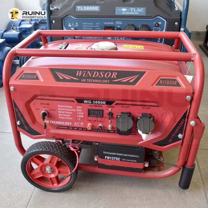 Windsor WG3800E Petrol Generator, Generators & Engines