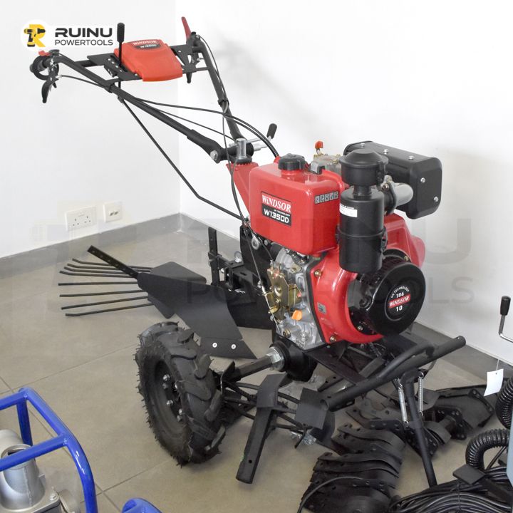 Windsor W1350D Diesel Power Tiller, Agricultural Equipment